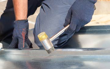 Mount Wise metal flat roofing repairs